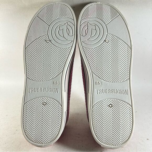 NEW True Religion Addilyn Women’s Shoes Low Top Lace Up Sneakers Pink Size 8.5 - Picture 7 of 8